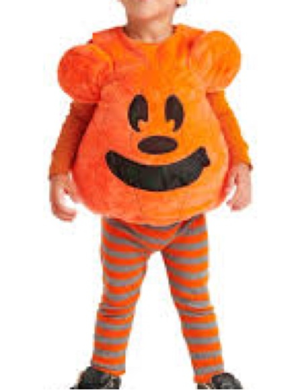 Disney Mickey Mouse Jack-o'-Lantern Halloween Costume for Kids Unisex Size 5T